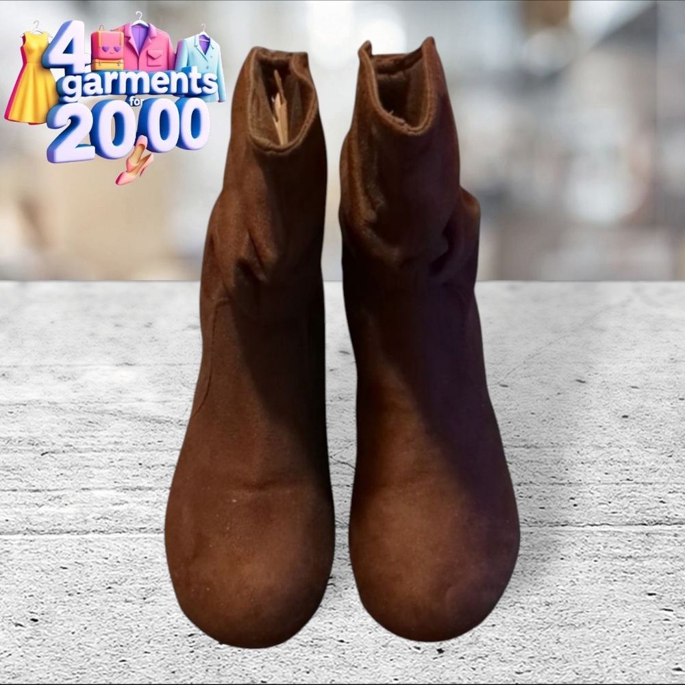 Lower eastside brown ankle slouch booties  size 8.5